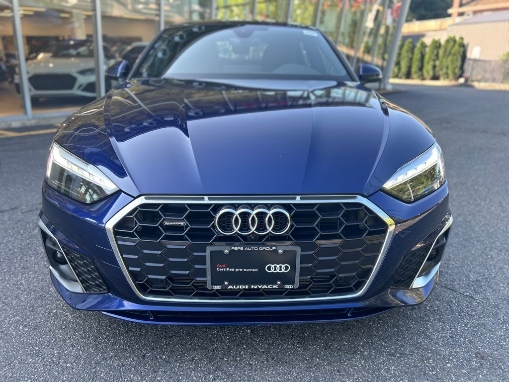 Certified 2021 Audi A5 Sportback Premium Plus with VIN WAUFACF50MA027787 for sale in Nyack, NY