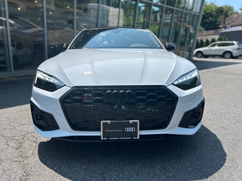 Certified 2023 Audi S5 Coupe Premium Plus with VIN WAUP4AF57PA038452 for sale in Nyack, NY