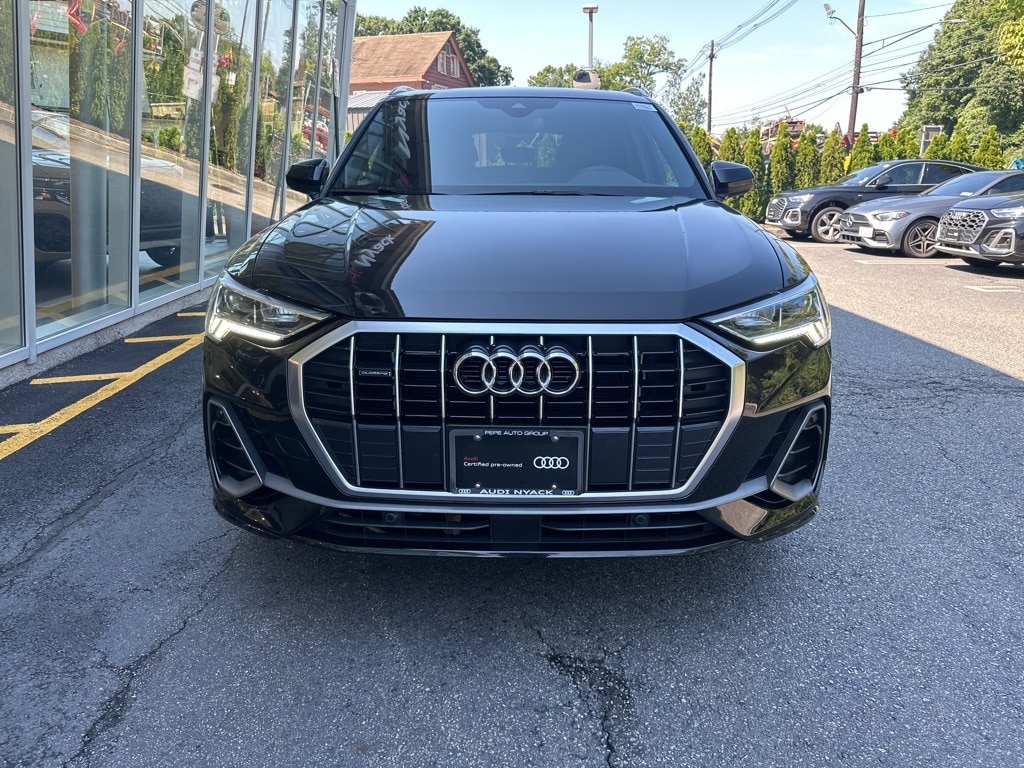 Certified 2021 Audi Q3 S Line Premium Plus with VIN WA1EECF38M1147736 for sale in Nyack, NY