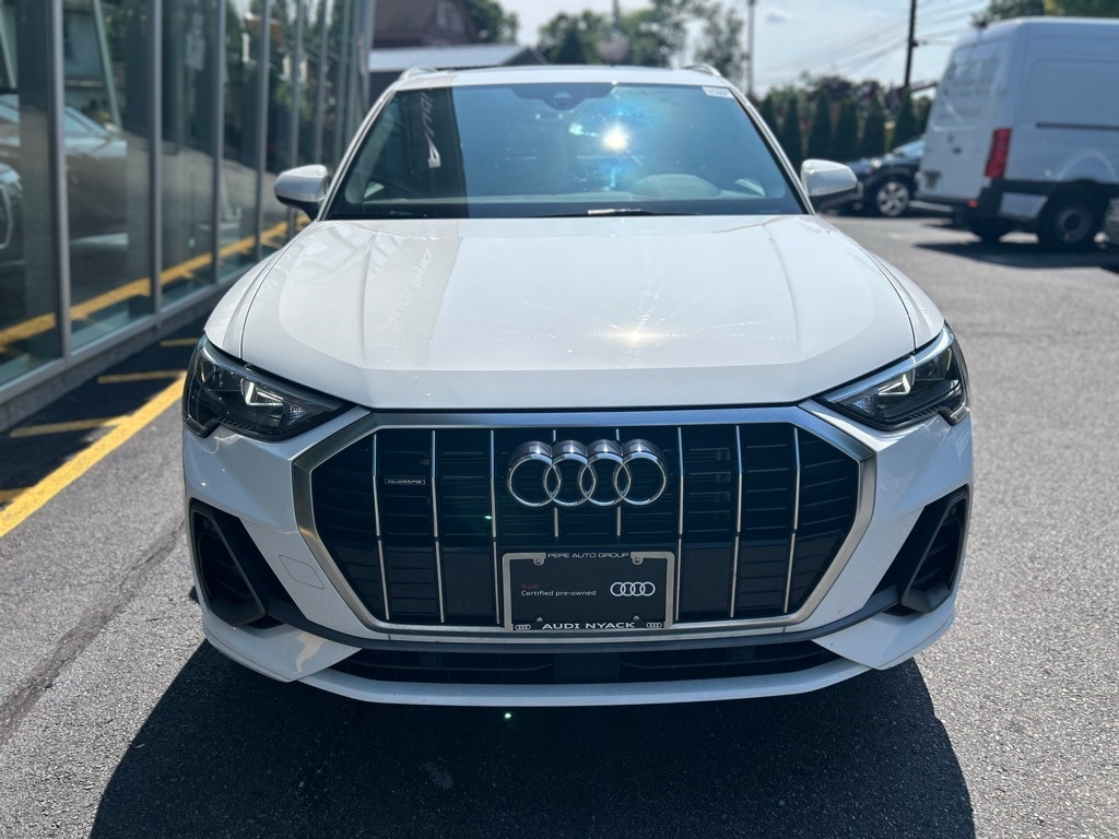 Certified 2022 Audi Q3 S Line Premium with VIN WA1DECF33N1047993 for sale in Nyack, NY