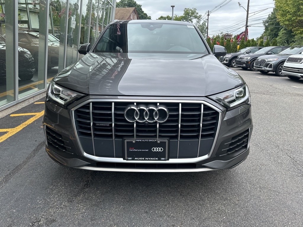 Certified 2021 Audi Q7 Premium with VIN WA1AJAF73MD037208 for sale in Nyack, NY