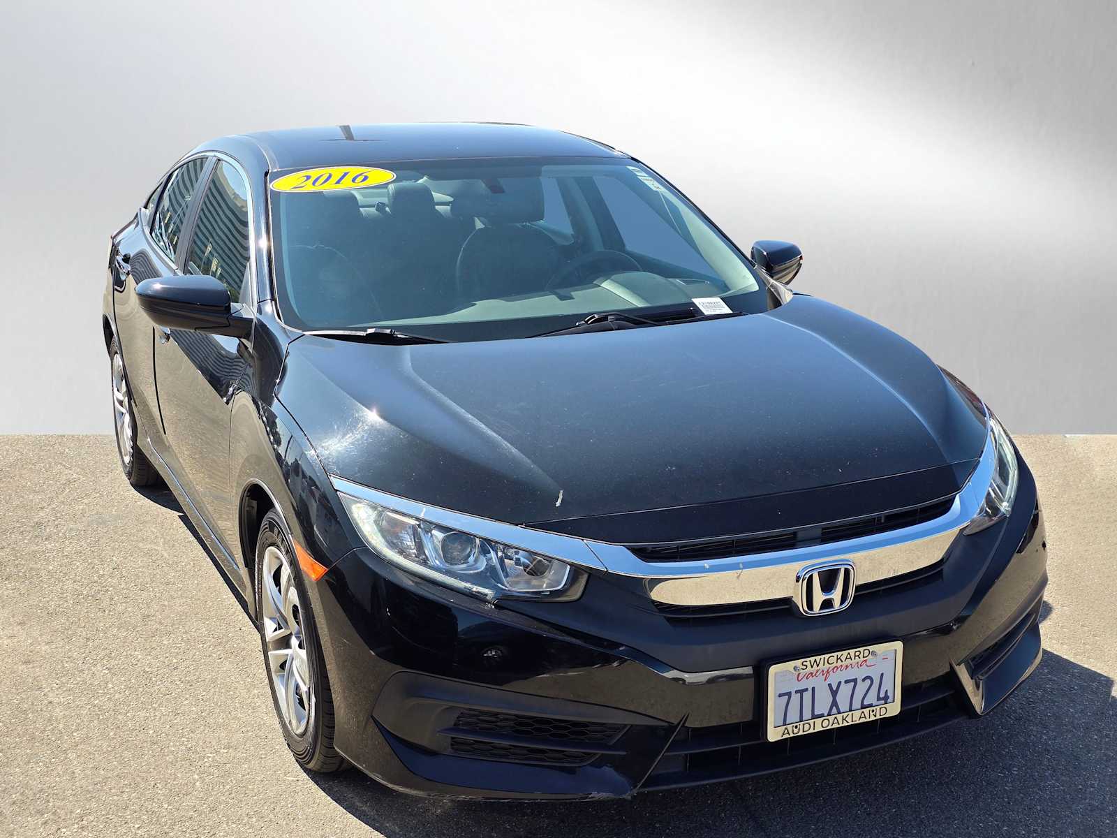 Used 2016 Honda Civic LX with VIN 19XFC2F59GE216625 for sale in Palo Alto, CA