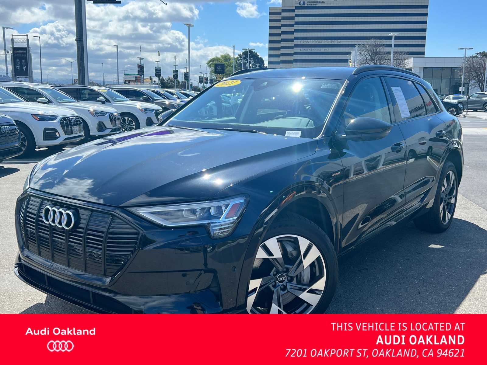 Certified 2021 Audi e-tron Premium with VIN WA1AAAGE4MB013380 for sale in Oakland, CA