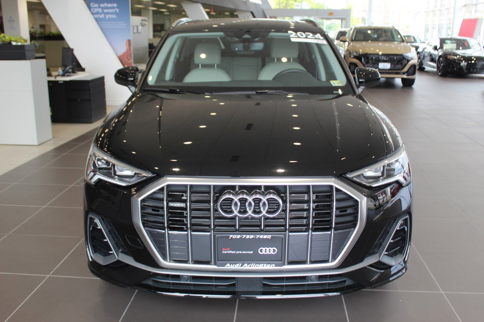 Used 2024 Audi Q3 S Line Premium Plus with VIN WA1EECF30R1042843 for sale in Arlington, VA