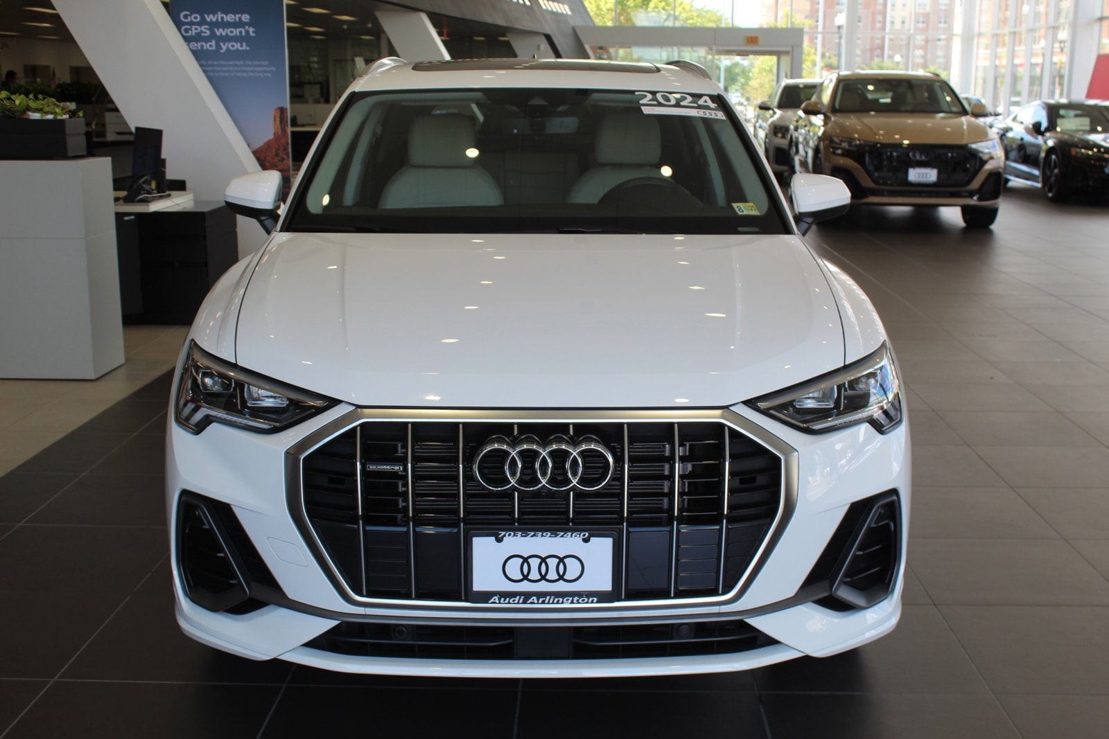 Used 2024 Audi Q3 S Line Premium Plus with VIN WA1EECF37R1045271 for sale in Arlington, VA