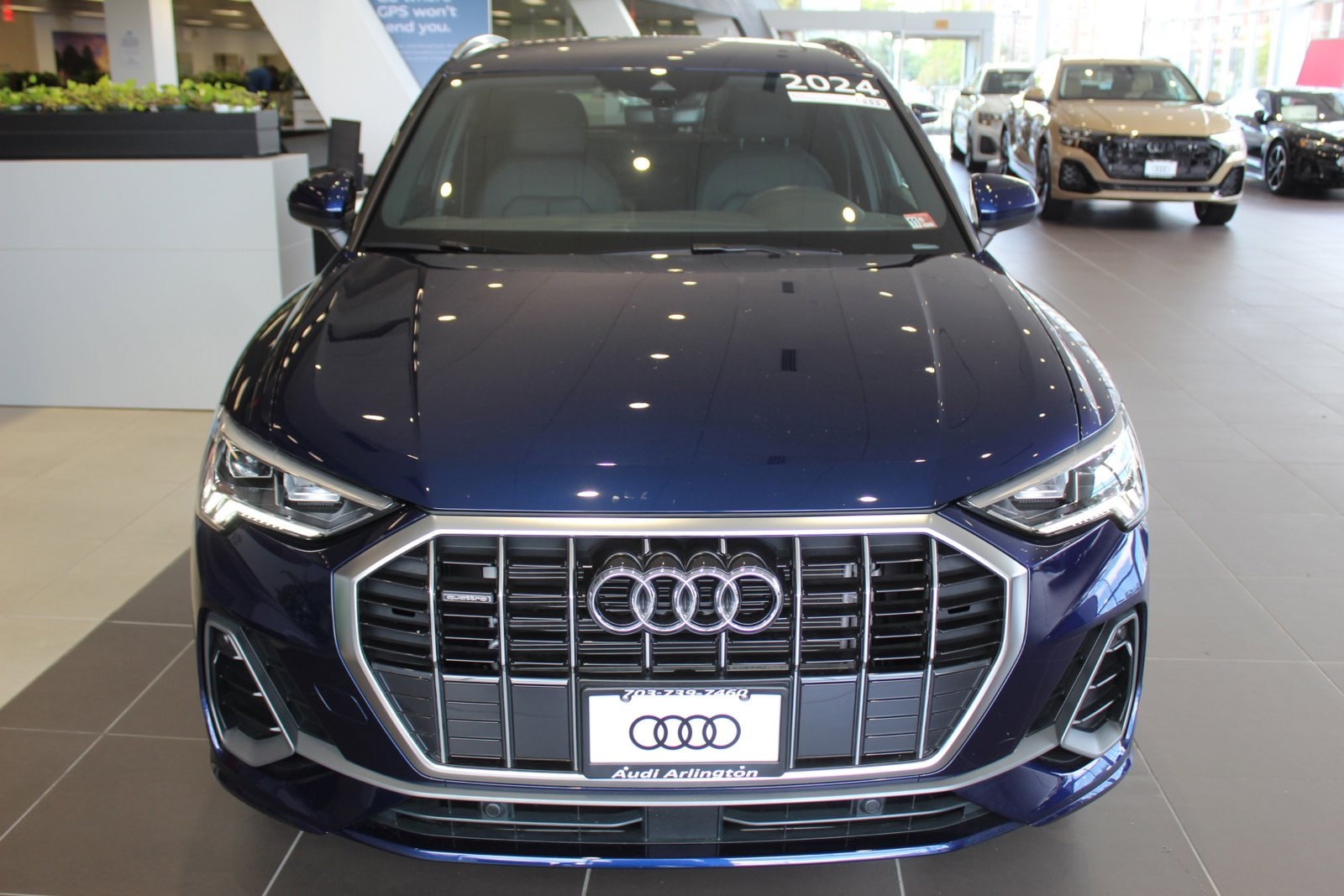 Used 2024 Audi Q3 S Line Premium with VIN WA1DECF34R1046566 for sale in Arlington, VA