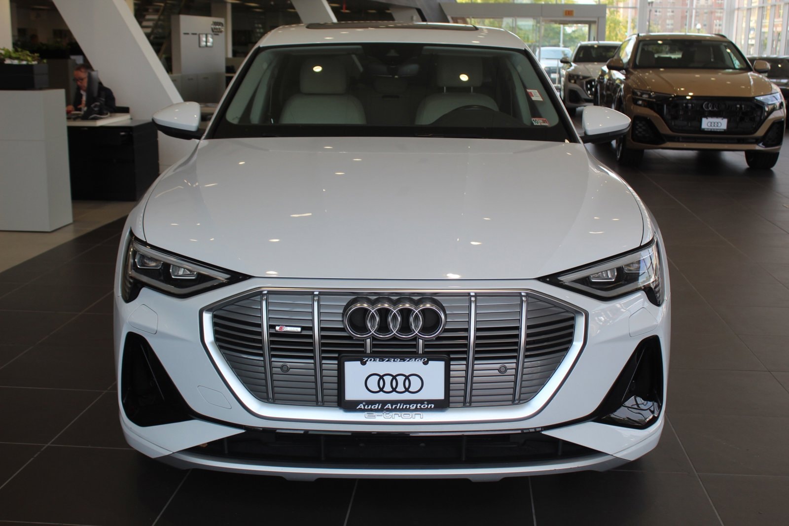 Used 2021 Audi e-tron Sportback Premium with VIN WA11AAGE9MB001788 for sale in Arlington, VA