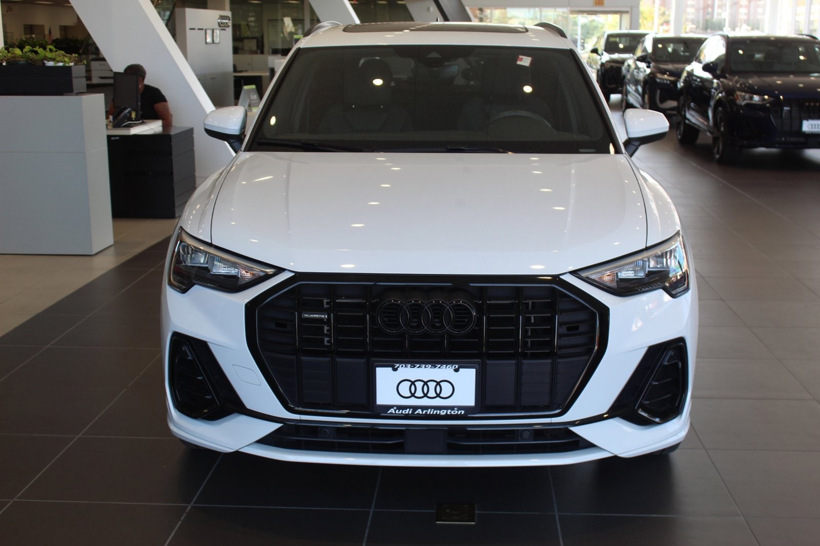 Used 2021 Audi Q3 S Line Premium with VIN WA1DECF39M1136143 for sale in Arlington, VA