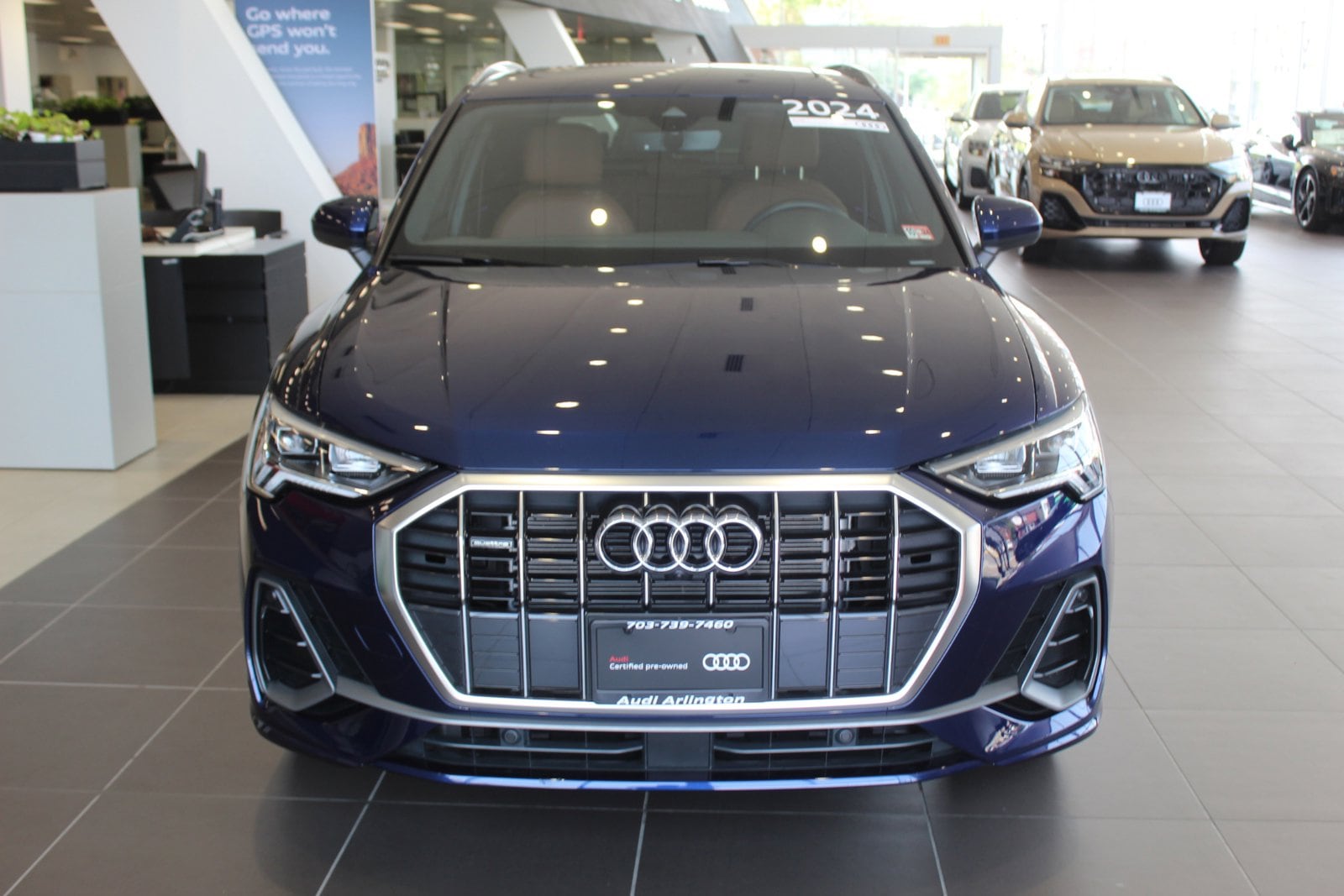 Used 2024 Audi Q3 S Line Premium Plus with VIN WA1EECF3XR1043210 for sale in Arlington, VA