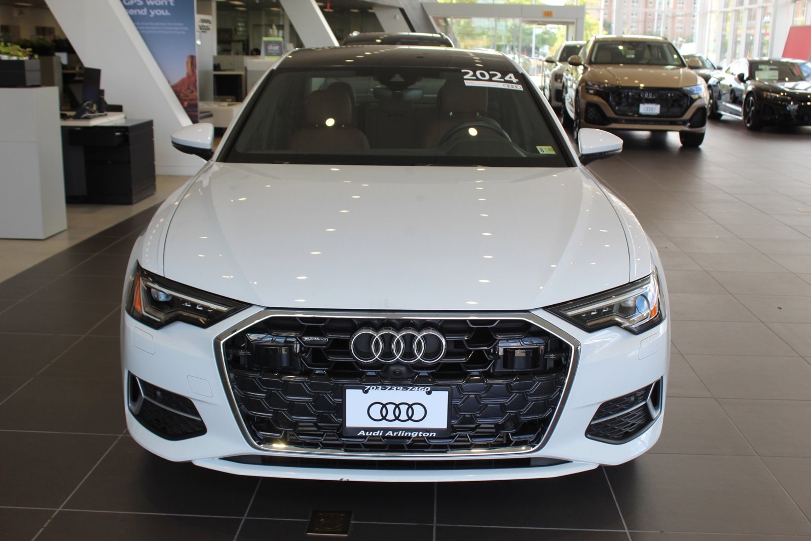 Used 2024 Audi A6 Premium Plus with VIN WAUE3BF26RN002012 for sale in Arlington, VA