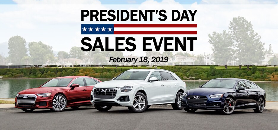 Audi Beverly Hills President�s Day Sales Event One Day