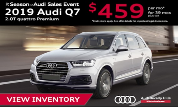 New Audi Q7 In Beverly Hills Ca Serving Los Angeles