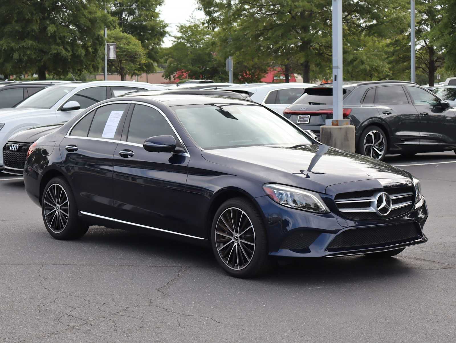 Used 2021 Mercedes-Benz C-Class Sedan C300 with VIN W1KWF8EB0MR639651 for sale in Matthews, NC