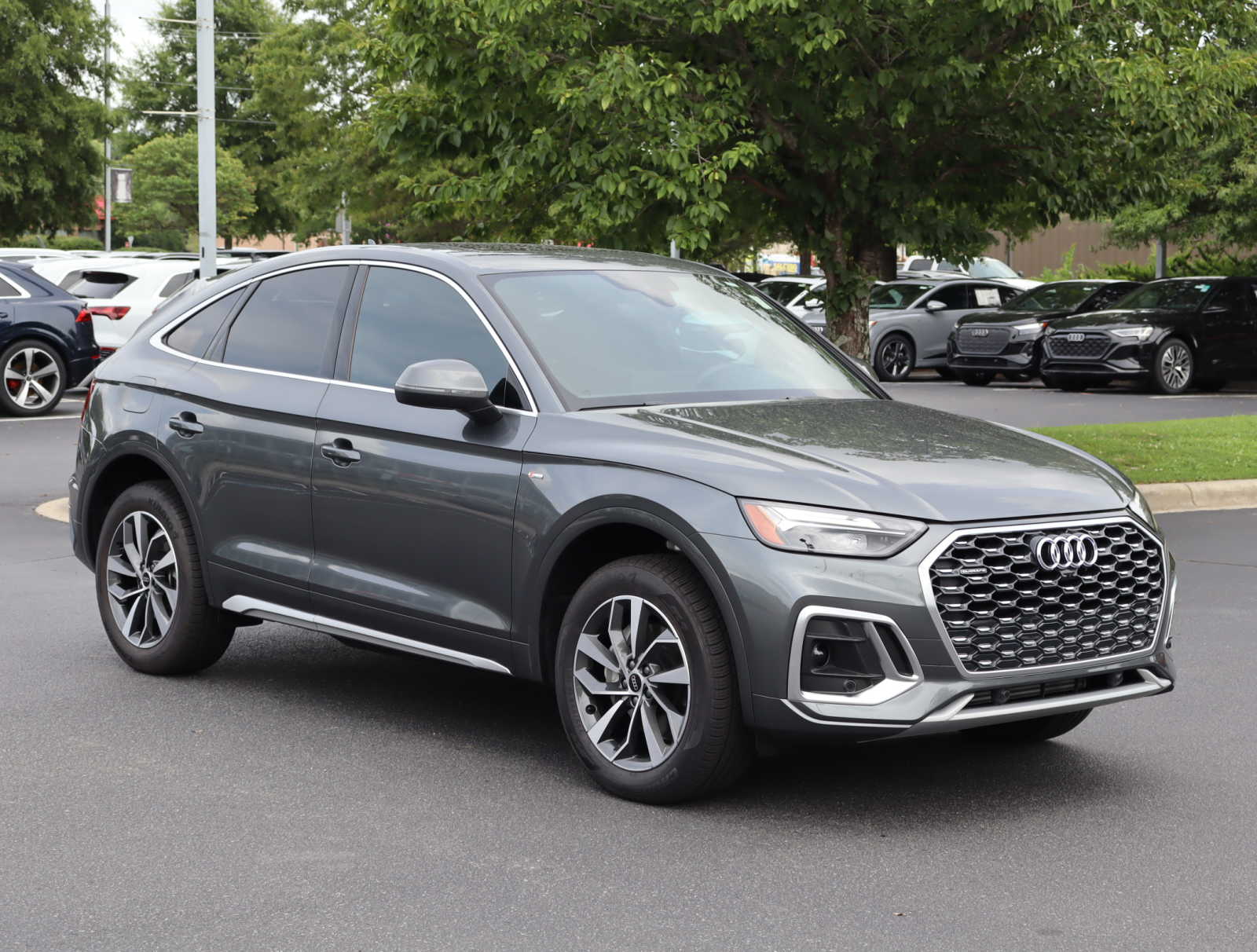 Certified 2024 Audi Q5 Sportback Premium Plus with VIN WA15AAFY8R2086045 for sale in Matthews, NC