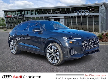 Featured pre-owned 2025 Audi Q8 Premium Plus SUV for sale in Charlotte, NC