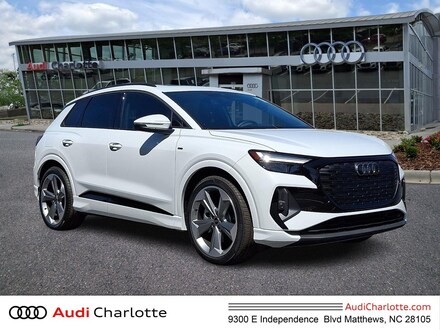 Featured new 2025 Audi Q4 e-tron Premium Plus SUV for sale in Charlotte, NC