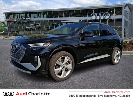 Featured pre-owned 2023 Audi Q4 e-tron Prestige SUV for sale in Charlotte, NC