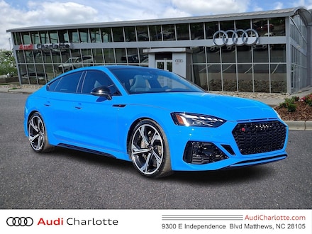 Featured pre-owned 2022 Audi RS 5 Sportback quattro Sportback for sale in Charlotte, NC