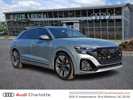 Featured pre-owned 2025 Audi Q8 Premium Plus SUV for sale in Charlotte, NC