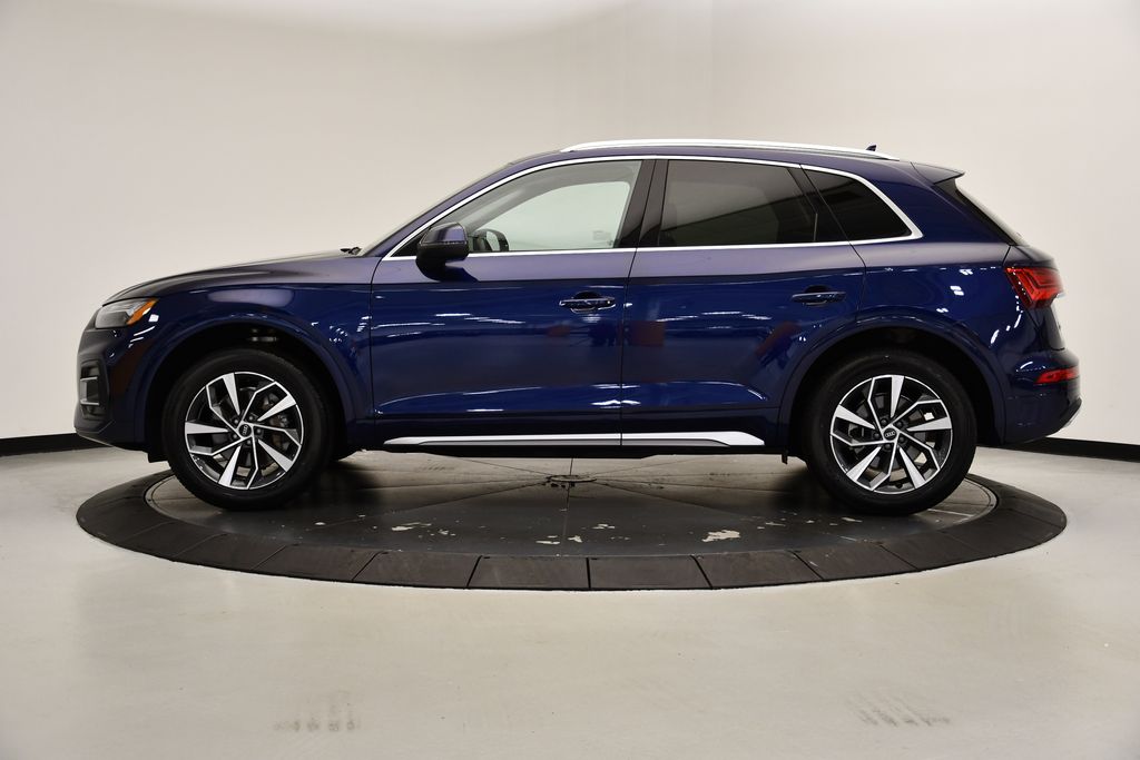 Used 2021 Audi Q5 Premium Plus with VIN WA1BAAFY5M2133379 for sale in Fairfield, CT