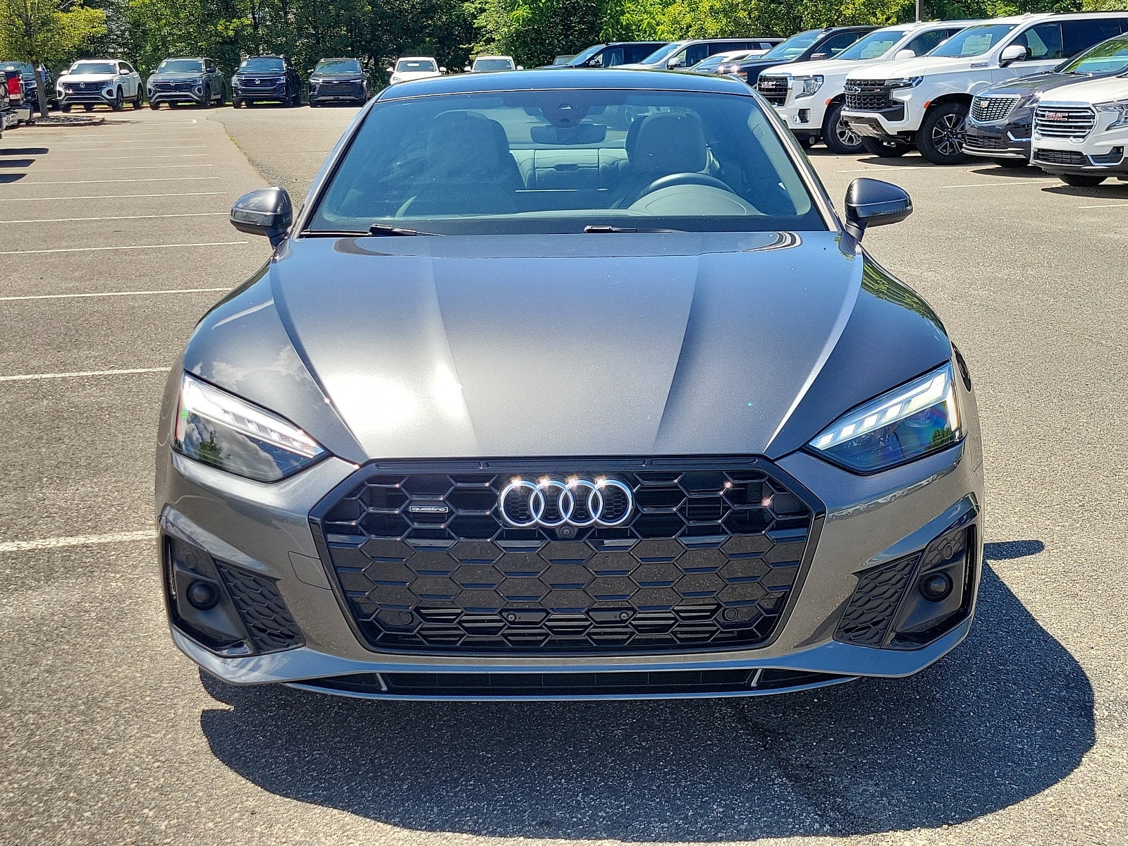 Used 2021 Audi A5 Coupe Premium Plus with VIN WAUTAAF57MA038048 for sale in Flemington, NJ