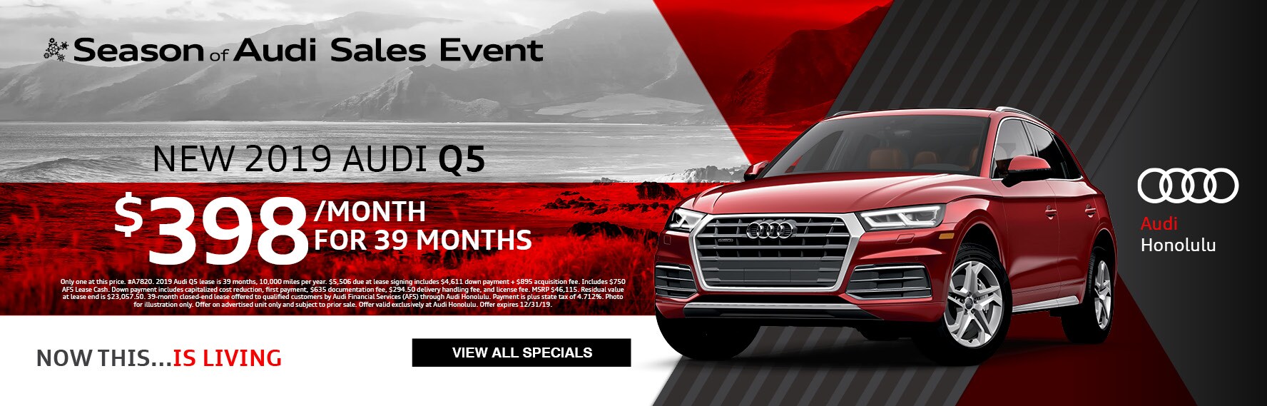 New & Used Audi Dealership Audi Honolulu in O'ahu, HI