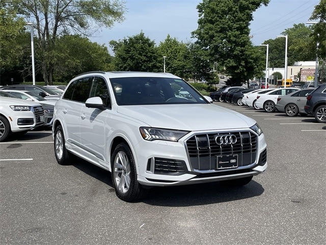 Certified 2024 Audi Q7 Premium Plus with VIN WA1LCBF77RD002414 for sale in Huntington Station, NY