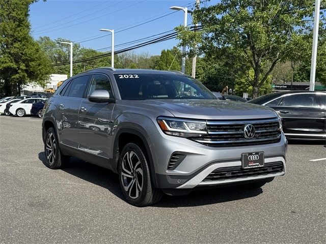 Used 2022 Volkswagen Atlas Cross Sport SEL with VIN 1V2BE2CA9NC211261 for sale in Huntington Station, NY