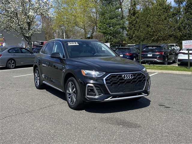 Certified 2022 Audi Q5 Premium Plus with VIN WA1EAAFY9N2069426 for sale in Huntington Station, NY