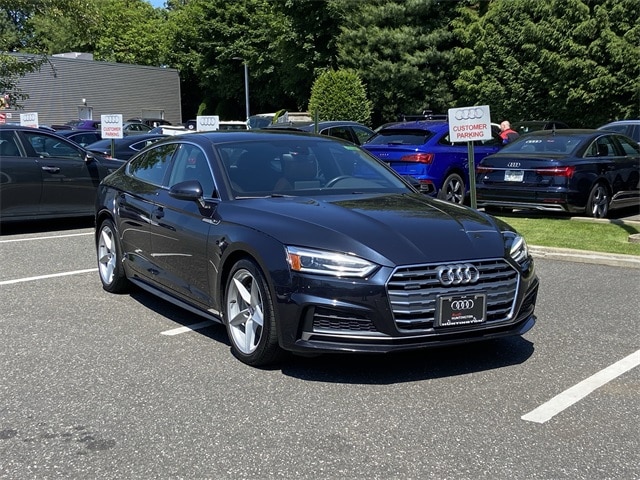 Used 2018 Audi A5 Sportback Premium with VIN WAUDNCF58JA035174 for sale in Huntington Station, NY