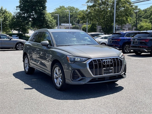 Certified 2021 Audi Q3 S Line Premium with VIN WA1DECF39M1103384 for sale in Huntington Station, NY