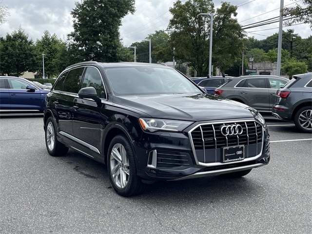 Certified 2021 Audi Q7 Premium with VIN WA1AJAF79MD033938 for sale in Huntington Station, NY