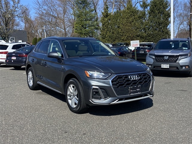 Certified 2022 Audi Q5 Premium with VIN WA1GAAFYXN2096126 for sale in Huntington Station, NY