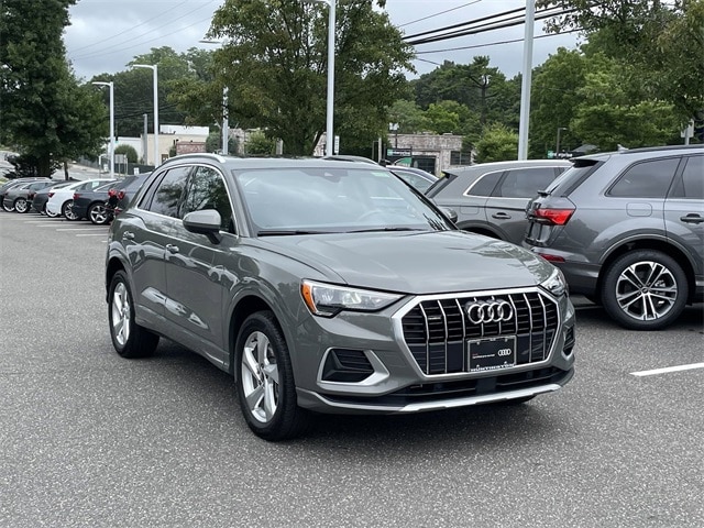 Certified 2022 Audi Q3 Premium with VIN WA1AUCF32N1002792 for sale in Huntington Station, NY