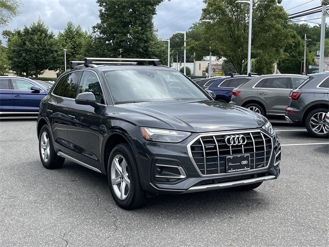 Certified 2021 Audi Q5 Premium with VIN WA1AAAFY0M2106909 for sale in Huntington Station, NY