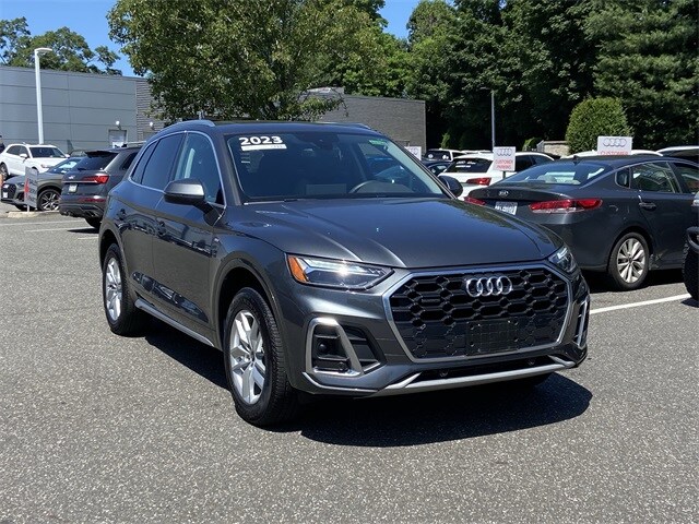 Certified 2023 Audi Q5 Premium with VIN WA1GAAFY9P2106468 for sale in Huntington Station, NY