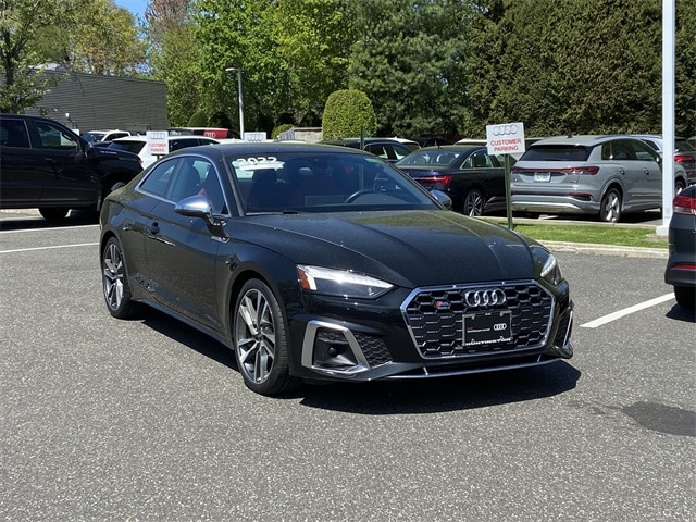 Certified 2022 Audi S5 Coupe Premium Plus with VIN WAUP4AF55NA031495 for sale in Huntington Station, NY