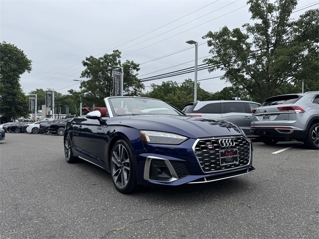 Used 2022 Audi S5 Cabriolet Premium Plus with VIN WAUW4GF58NN005819 for sale in Huntington Station, NY
