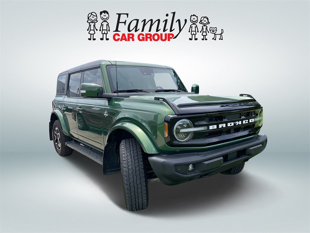 Used 2022 Ford Bronco 4-Door Outer Banks with VIN 1FMEE5BP6NLB46693 for sale in Shreveport, LA
