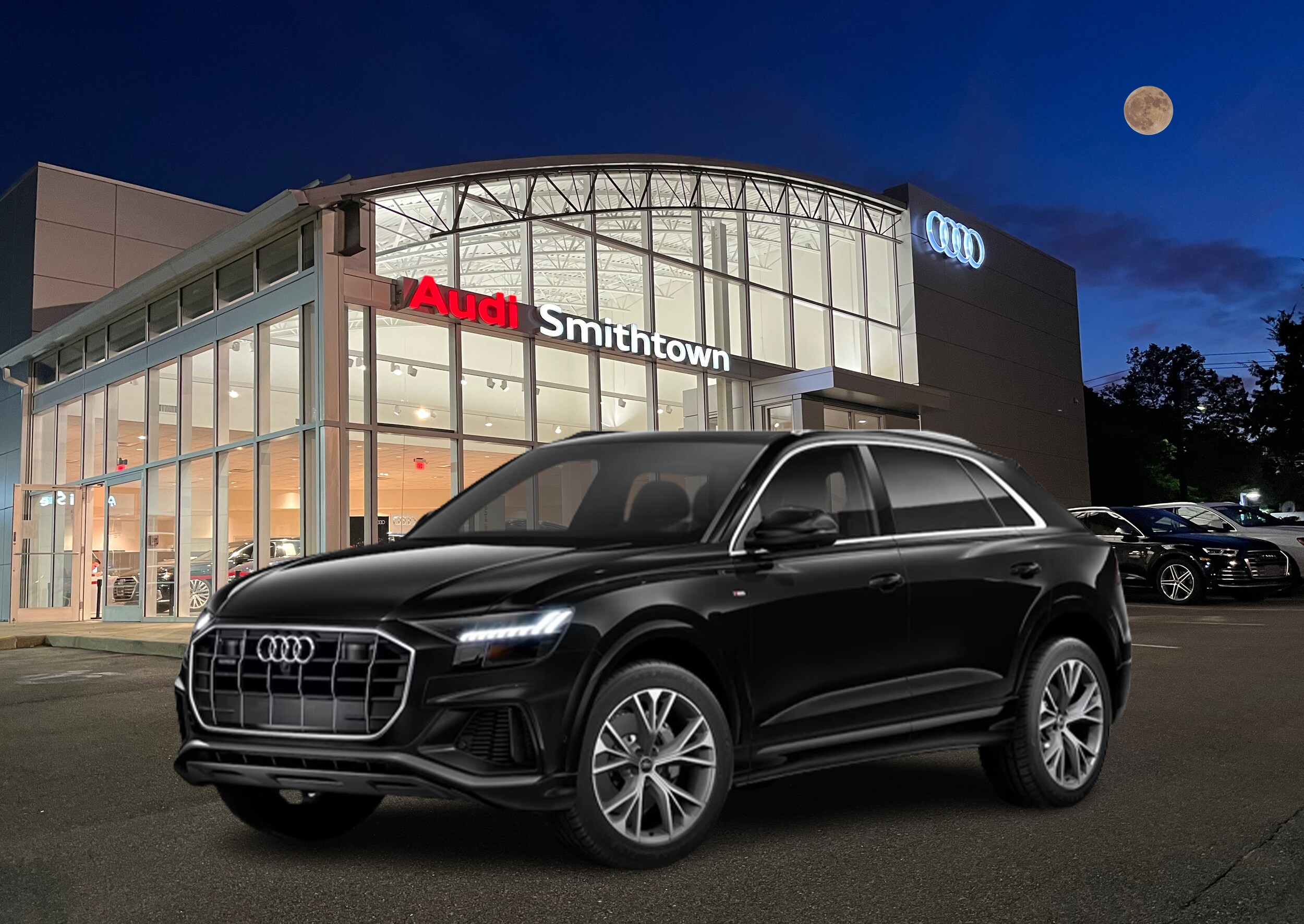 The 2019 Audi Q8  Audi of Smithtown