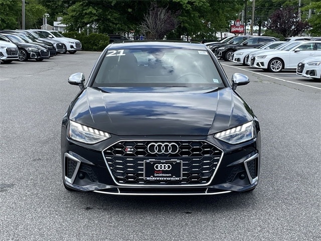 Certified 2021 Audi S4 Premium Plus with VIN WAUB4AF40MA068129 for sale in Saint James, NY