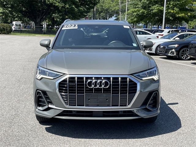 Certified 2021 Audi Q3 S Line Premium Plus with VIN WA1EECF39M1030862 for sale in Saint James, NY