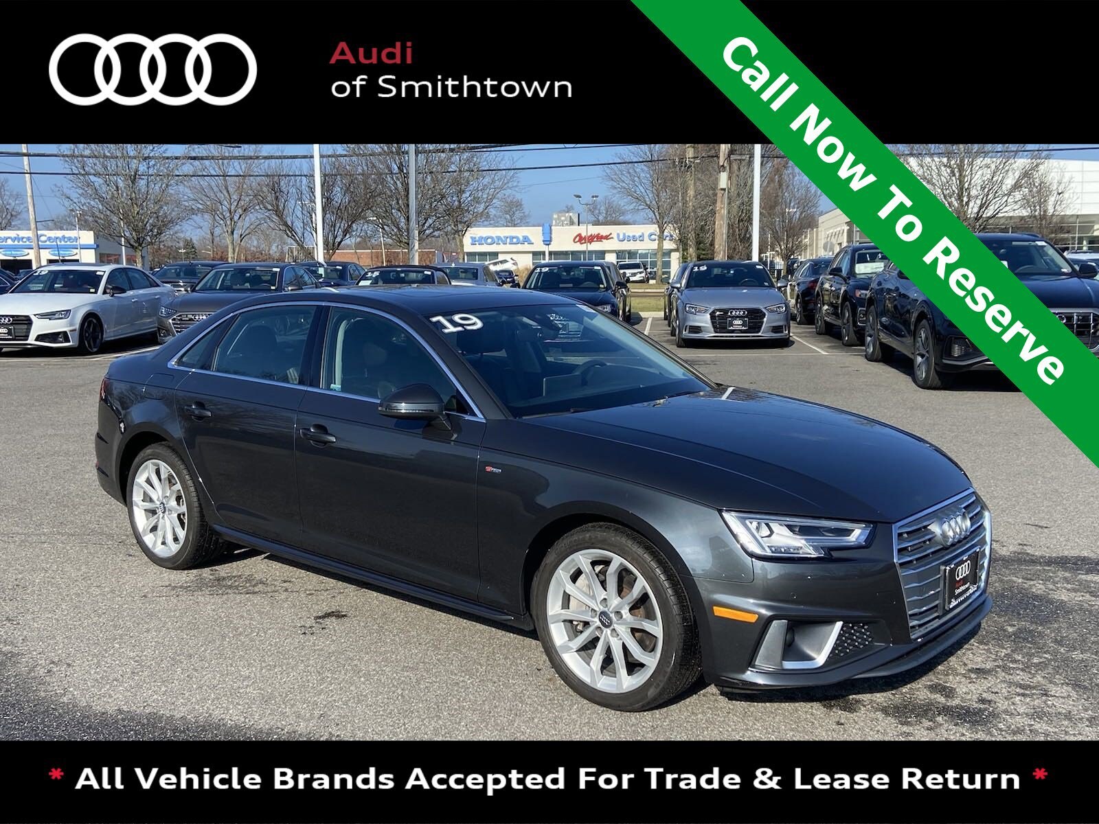 Featured pre-owned 2019 Audi A4 2.0T Premium Sedan for sale near Smithtown, NY