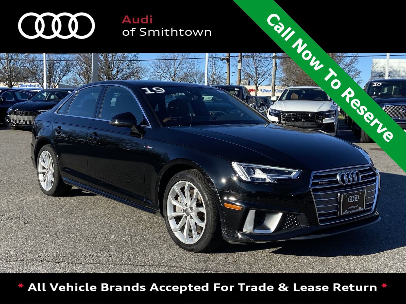 Featured pre-owned 2019 Audi A4 2.0T Premium Sedan for sale near Smithtown, NY