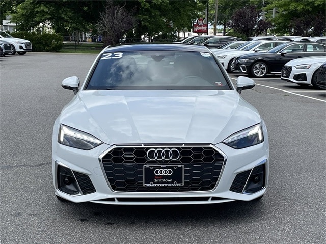 Certified 2023 Audi A5 Sportback Premium Plus with VIN WAUFACF57PA041982 for sale in Saint James, NY