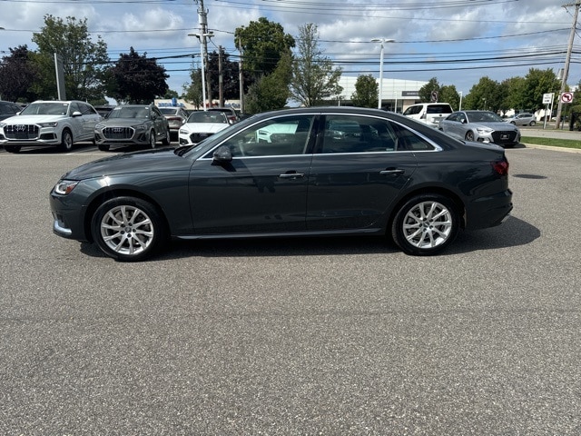 Used 2021 Audi A4 Premium with VIN WAUABAF46MA024685 for sale in Saint James, NY