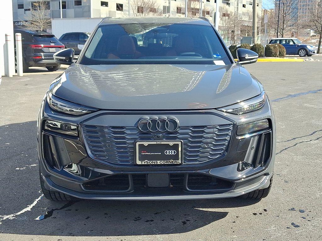 Certified 2025 Audi SQ6 e-tron Prestige with VIN WA135BGF3SA072483 for sale in Vienna, VA