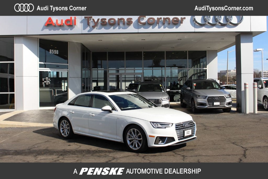 New 2019 Audi A4 Car For At Dealer In Vienna Va Stock 19a0372 New 2019 Audia4 2 0t Premium Plus Sedan