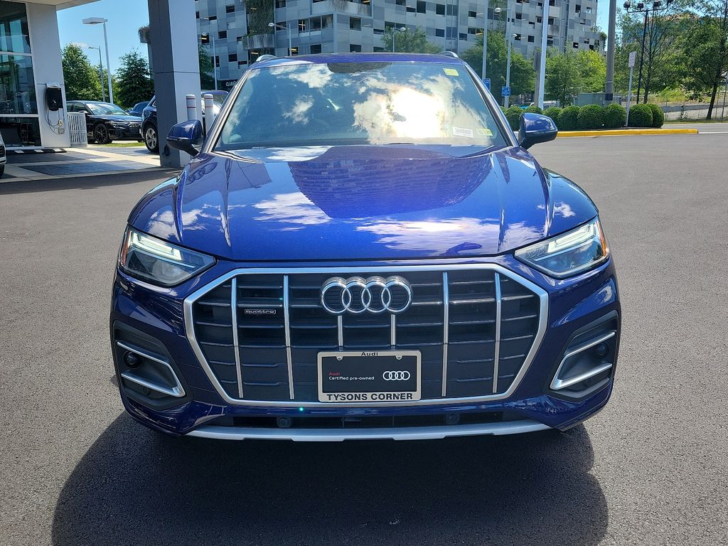 Certified 2021 Audi Q5 Premium with VIN WA1AAAFY8M2051416 for sale in Vienna, VA