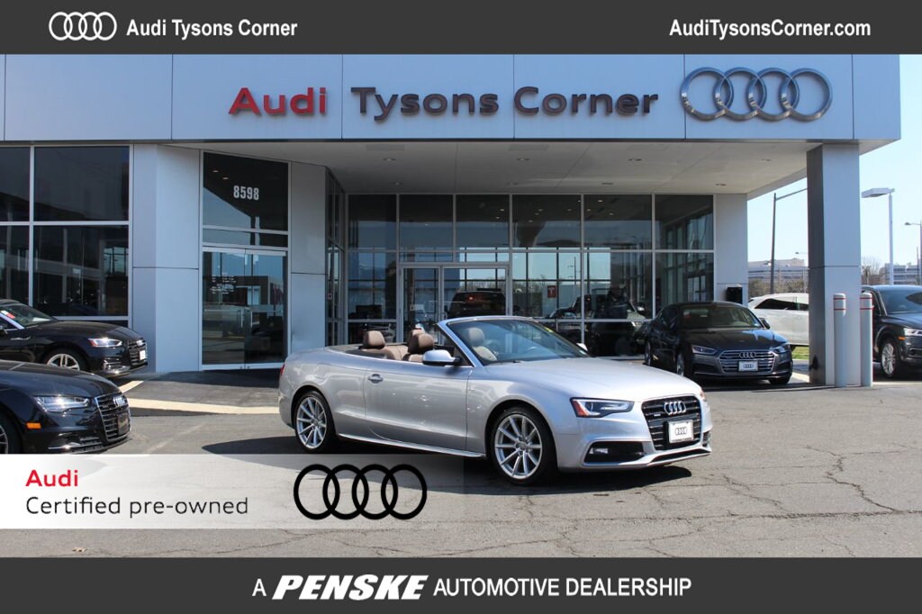 Certified Pre Owned Vehicle Specials Audi Tysons Corner Vienna Va 2018 Audi A5 2 0t Premium Plus Convertible